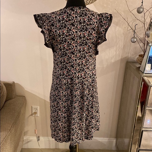 Zadig & Voltare Floral V-Neck Dress size XS - Picture 5 of 6